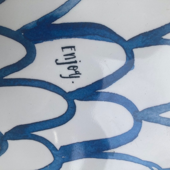 Rae Dunn Melamine Luncheon Plates - Picture 5 of 7